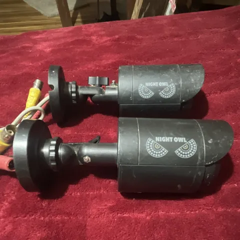 Night Owl CM-HDA7B-BU-H Wired BNC CCTV Bullet Night Vision Cam 2pk 12V