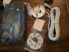 Ring Plug In Mount For Floodlight Cams White Power Cord Adapter Kit For Security