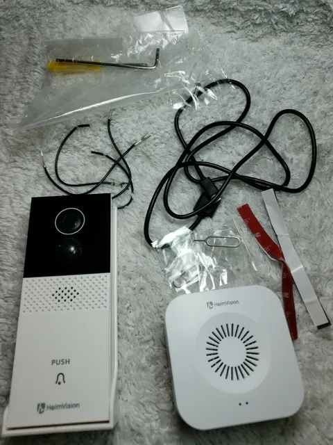 HeimVision Video Doorbell HMB1 Greets Smart Wi-Fi Camera Battery Power Motion