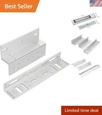 Z and L Bracket for 280KG 600LBS Holding Force Electromagnet Lock Single Door...