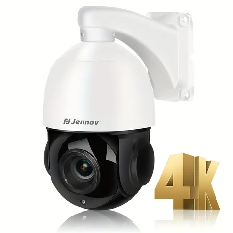8MP Outdoor IP Camera PoE Camera Security PTZ Outdoor 2-Way Audio 4K IP66