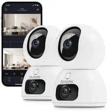 2K Dual-Lens Indoor Camera, 5G Pet Camera with Phone App, Split-Screen View, ...