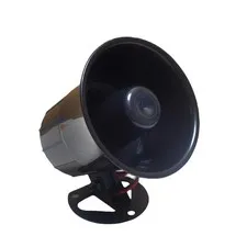 Tokatuker Wired Alarm Siren Horn 15W DC 6 to 12V Security Siren with Bracket ...