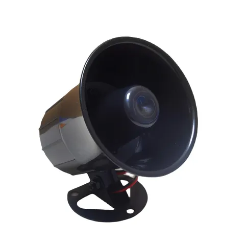 Tokatuker Wired Alarm Siren Horn 15W DC 6 to 12V Security Siren with Bracket ...