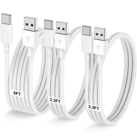 Car Carplay Cable for iPhone 17 16 15 Pro Plus Pro Max Air，3-Pack [3.3FT+3.3F...