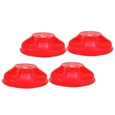 Plastic Dust Protection Covers 4pcs for Fire Alarm Detectors For Smoke Sensors