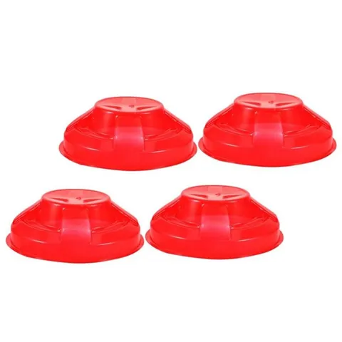 Plastic Dust Protection Covers 4pcs for Fire Alarm Detectors For Smoke Sensors