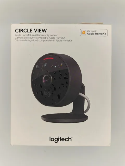 CIRCLE VIEW APPLE HOME KIT ENABLED SECURITY CAMERA LOGITECH 961-000489