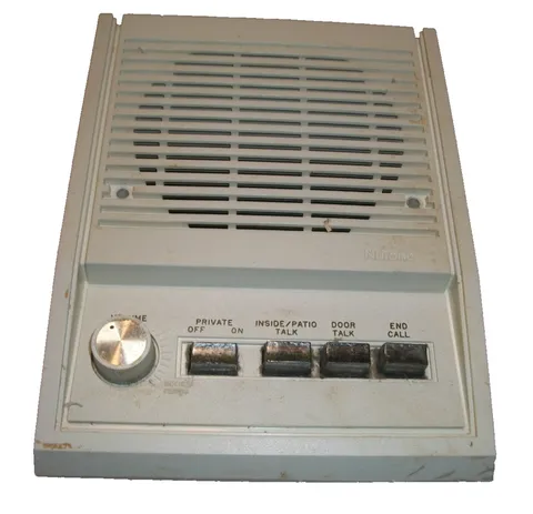 NuTone IS-400 Series Intercom Room Station - Vintage Speaker Unit