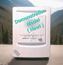 NuTone NPS103WH Outdoor Remote Station & Retrofit Frame — Display Unit New!