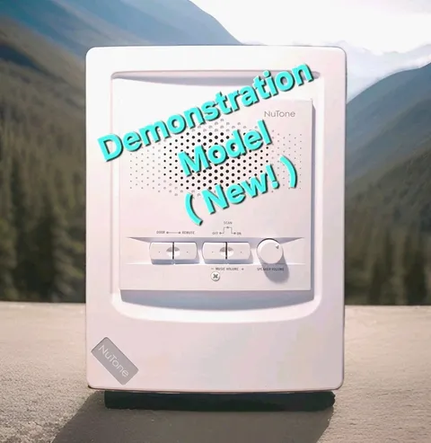 NuTone NPS103WH Outdoor Remote Station & Retrofit Frame — Display Unit New!