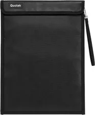 Fireproof Bag(2000℉), 15 X 11 Inches Waterproof and Fireproof Money Safe Bag wit