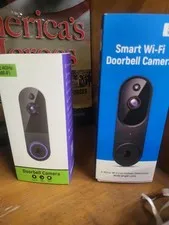 1080P Wireless Video Doorbell Camera, Outdoor Surveillance Cameras, FHD Live ...