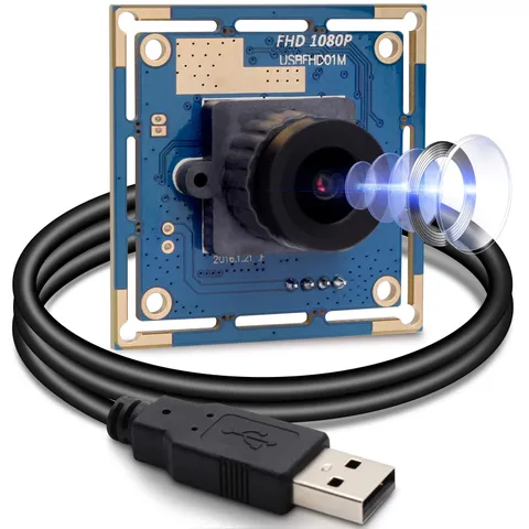 1080P HD USB Module with 2.1mm Lens, 2MP OV2710 CMOS Board , 30fps/720P 60fps...