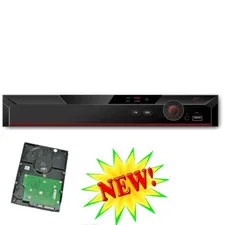 4 Channel Penta-brid 5MP DVR Recorder CCTV  w + 2 TB SATA Hard Drive