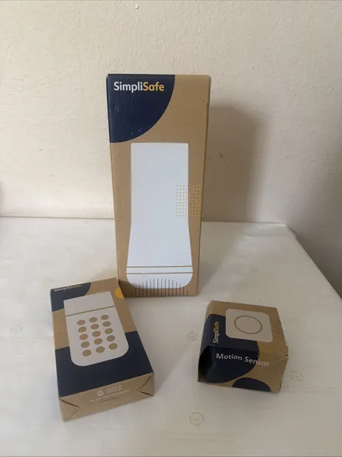 SimpliSafe Base Station + Keypad + Motion Sensor
