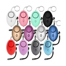 Safe Sound Personal Alarm, 12 Packs 140DB Personal Security Alarm Keychain wi...