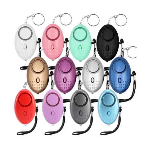 Safe Sound Personal Alarm, 12 Packs 140DB Personal Security Alarm Keychain wi...