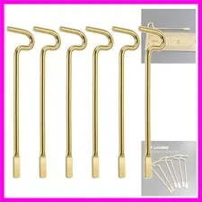 Interior Emergency Key for Bathroom Bedroom - 6 Pack
