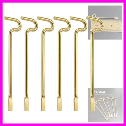 Interior Emergency Key for Bathroom Bedroom - 6 Pack