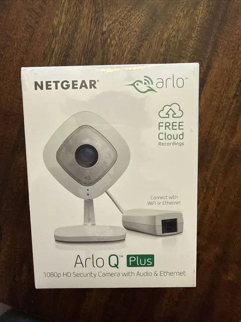 NETGEAR Arlo Q Plus 1080 HD Security Camera WITH Audio And Ethernet