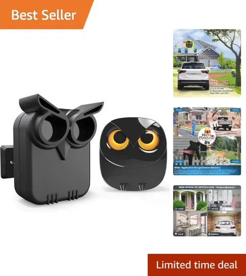 Expandable Wireless Driveway Alarm - 1/2 Mile Range Motion Detector System