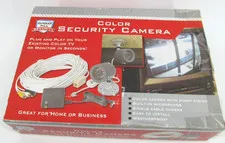 Bunker Hill Color Security Camera w/Night Vision & Microphone Weatherproof 95914