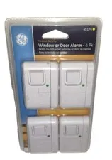 GE Personal Security Window/Door Alarm 4 pack (NEW) Mo.45174
