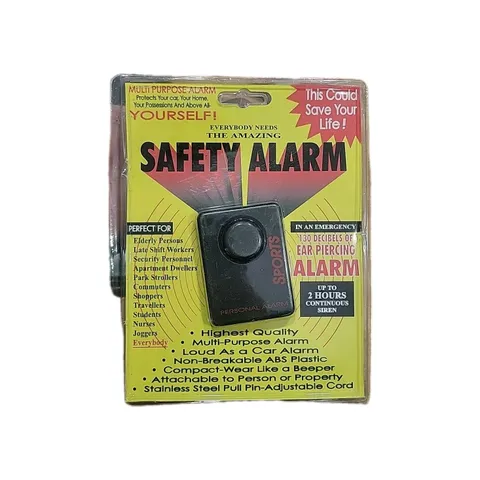 The Amazing Safety Alarm Up To 2 Hours Continuous Siren 130 db Ear Piercing NEW!