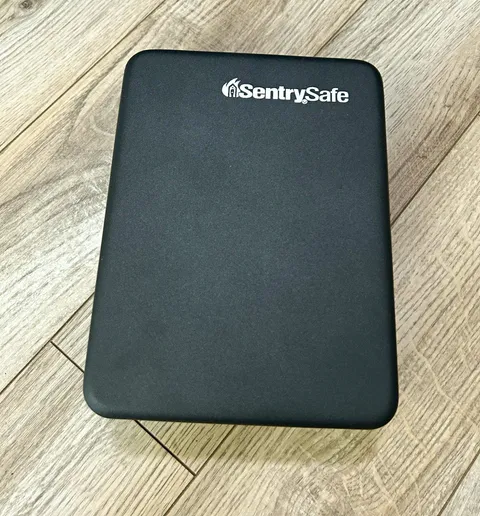 New SentrySafe Compact Security Safe w/ Cable, Black