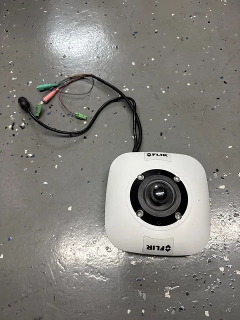 Flir Quasar Hemispheric Mini-Dome CM-6412-H2-IA 12MP AI VA IP Camera