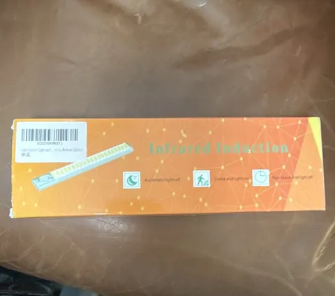 Wireless Infrared Induction Motion Sensor Light Indoor Battery DC 3-6V Orange