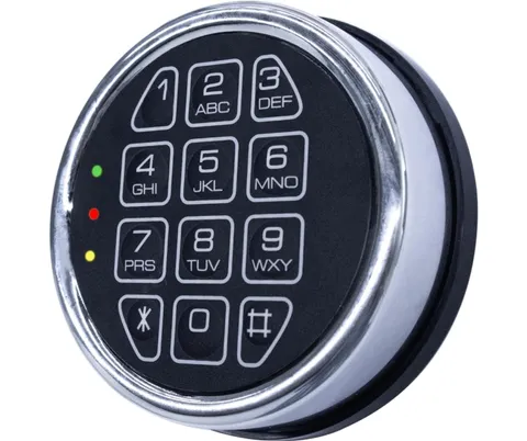 Gun Safe Lock Replacement Black Keypad with Solenoid Safe Electronic Lock 