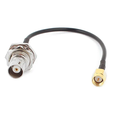 SMA Female to BNC-KY Male RG174 Coaxial Cable Pigtail 15cm