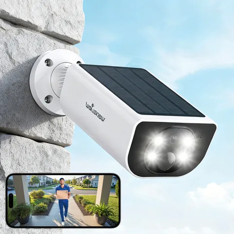 Wansview Wireless Security Camera WiFi Solar Battery Powered Energy Home Outdoor