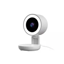 Smart 5Ghz Wi-Fi Foldable Indoor 2K Full HD Plug-In Security Camera with LED Lig