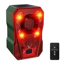 Solar Outdoor Motion Sensor Alarm - Dog Barking Alarm for Farm Yard