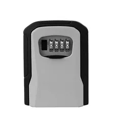 Password Wall Mounted Lock Box Key with Combination for Keys Storage Case