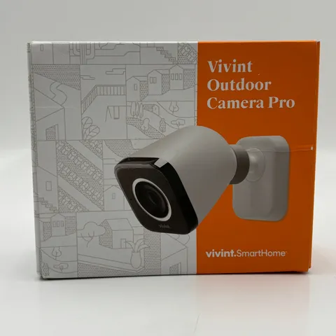 Vivint Outdoor Camera Pro FHD 1080p Cube Camera White VS-ODC300-WHT New Open Box