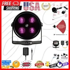80ft IR Illuminator | AI4 No Hot Spot Wide Angle Infrared Light for Security ...