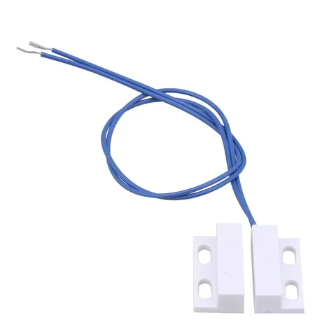 White N.O. Magnetic Proximity Contact Reed Switch AC 110-220V for Door