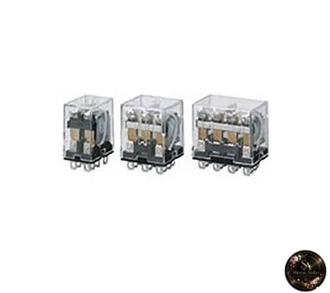 Omron Bi-Power Relay Surge Absorption Diode Type 2-Pole Plug-in Terminal