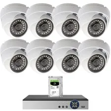 Evertech 8 Channel HD 1080p CCTV Security Surveillance Camera System Office 2TB