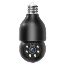 1080P Ptz E27 Socket Bulb Camera 360 Degree Cmos Sensor Network Camera Cctv Secu