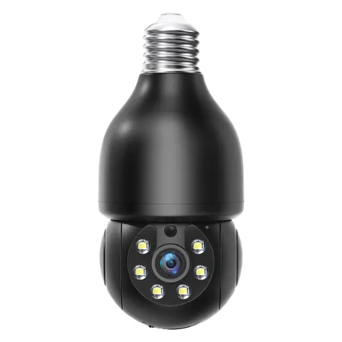 1080P Ptz E27 Socket Bulb Camera 360 Degree Cmos Sensor Network Camera Cctv Secu