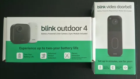 Blink Video Doorbell And Blink Outdoor 4