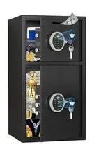7.0 Cu ft Extra Large Home Safe Box Fireproof Waterproof, Digital Home Securi...