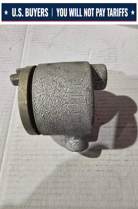CROUSE HINDS GUAB-16 CONDUIT OUTLET BOX WITH COVER 1/2"