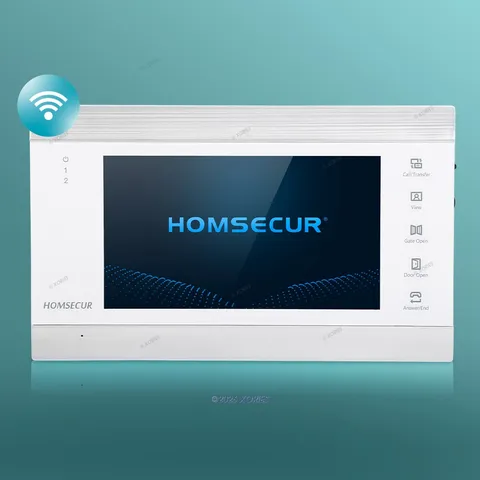 WIFI HD Intercom Master Unit White Indoor Monitor Voice Video Intercom System