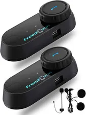 Motorcycle Bluetooth Headset, TCOM VB 2-Way 800M Helmet Communication Systems,Mo